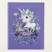 Harry Potter | Verbotener Wald Einhorn Grafik Planer (Vorderseite)