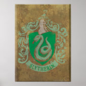 Harry Potter | Vintag Slytherin Poster (Vorne)