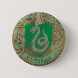 Harry Potter   Vintage Slytherin Button