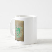 Harry Potter | Vintage Slytherin Kaffeetasse (Vorderseite Links)