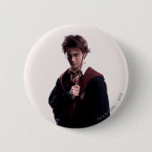 Harry Potter Wand angestiegen Button (Vorderseite)