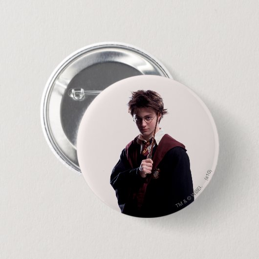 Harry Potter Wand angestiegen Button (Vorne & Hinten)