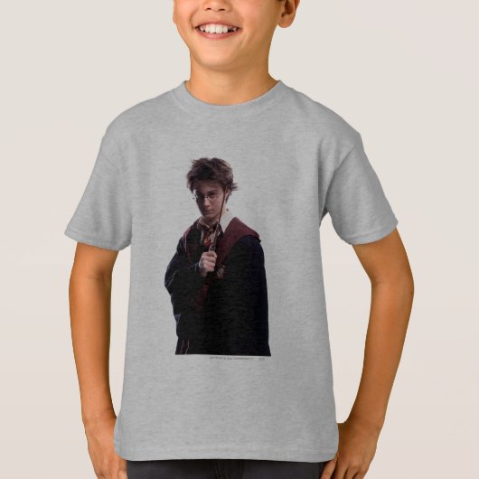 Harry Potter Wand angestiegen T-Shirt (Vorderseite)