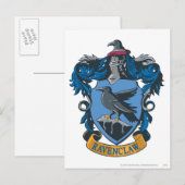Harry Potter | Wappen der Ravenclaw Postkarte (Vorne/Hinten)