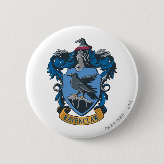 Harry Potter | Wappen der Ravenclaws Button (Vorderseite)