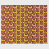 Harry Potter | Wappen des Gryffindor-Hauses Geschenkpapier (Flach)