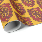 Harry Potter | Wappen des Gryffindor-Hauses Geschenkpapier (Rolleneckpunkt)