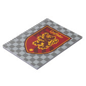 Harry Potter | Wappen des Gryffindor-Hauses Notizblock (Linke Seite)