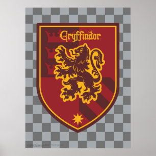Harry Potter   Wappen des Gryffindor-Hauses Poster