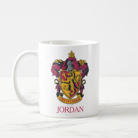 Harry Potter | Wappen des Hauses Gryffindor Kaffeetasse (Links)