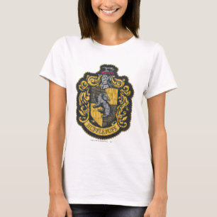 Harry Potter   Wappen-Patch Hufflepuff T-Shirt