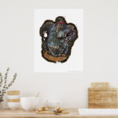 Harry Potter | Wappen Ravenclaw - zerstört Poster (Küche)