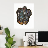 Harry Potter | Wappen Ravenclaw - zerstört Poster (Heimbüro)