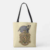 Harry Potter | Wappen von Hufflepuff mit Dachs Tasche (Rückseite)