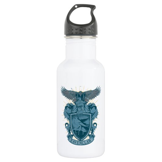 Harry Potter | Wappen von Ravenclaw Edelstahlflasche (Vorderseite)