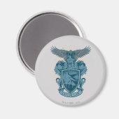 Harry Potter | Wappen von Ravenclaw Magnet (Vorderseite/Rückseite)