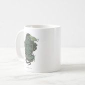 Harry Potter | Wappen von Slytherin Kaffeetasse (Vorderseite Links)