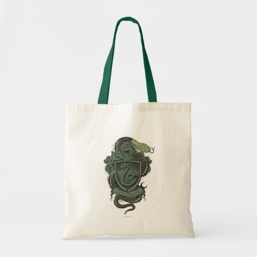 Harry Potter | Wappen von Slytherin Tragetasche (Vorne)