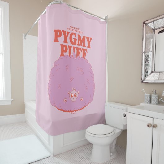 HARRY POTTER™ | Weasleys Pygmy-Puff Duschvorhang (Beispiel)