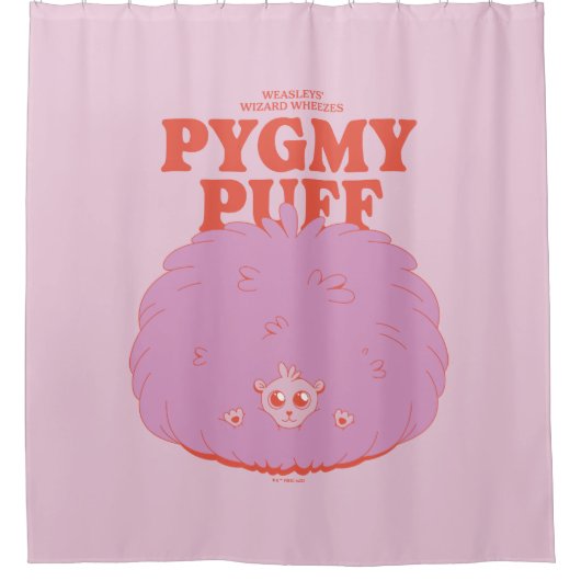 HARRY POTTER™ | Weasleys Wizard Pygmy Puff Duschvorhang (Vorderseite)