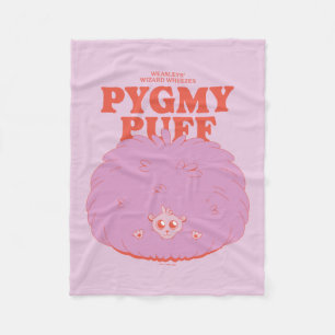 HARRY POTTER™   Weasleys Wizard Pygmy Puff Fleecedecke