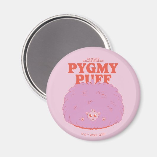 HARRY POTTER™ | Weasleys Wizard Pygmy Puff Magnet (Vorderseite/Rückseite)