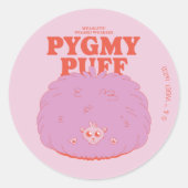 HARRY POTTER™ | Weasleys Wizard Pygmy Puff Runder Aufkleber (Vorderseite)