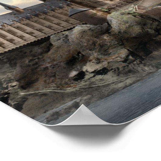 Harry Potter Wedding Cards & Gifts Sign Poster (Ecke)