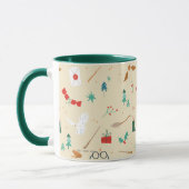 Harry Potter | Weihnachts-Ikonen-Muster Tasse (Links)