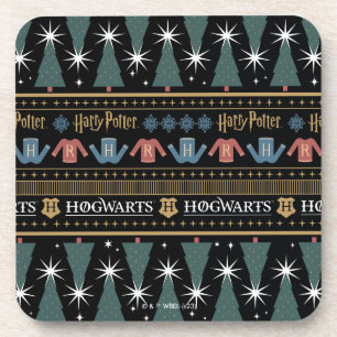 HARRY POTTER™ Weihnachts-Pullover-Strickmuster Getränkeuntersetzer