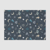 Harry Potter | Winterkonstellationsmuster Seidenpapier (Vorderseite)