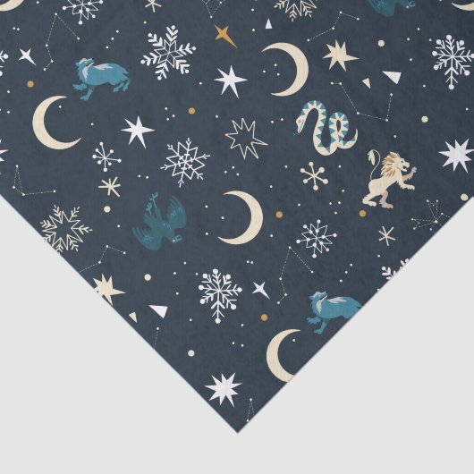 Harry Potter | Winterkonstellationsmuster Seidenpapier (Ausschnitt)
