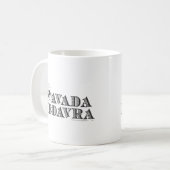 Harry-Potter-Zauber | Avada Kedavra Kaffeetasse (Vorderseite Links)