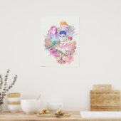Harry Potter Zauber | Harry, Hermine, & Ron Wasser Poster (Küche)