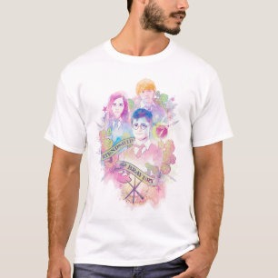 Harry Potter Zauber   Harry, Hermine, & Ron Wasser T-Shirt