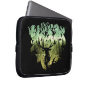 Harry-Potter-Zauber | Hirsch-Patronus Laptopschutzhülle (Vorne Rechts)