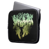 Harry-Potter-Zauber | Hirsch-Patronus Laptopschutzhülle (Vorderseite Links)