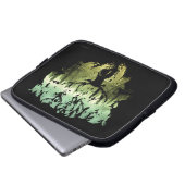 Harry-Potter-Zauber | Hirsch-Patronus Laptopschutzhülle (Vorne Knopf)