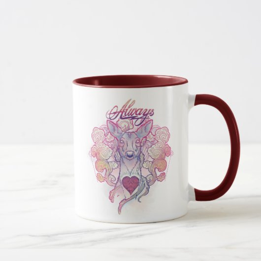 Harry-Potter-Zauber | "Immer" Doe Patronus Tasse (Rechts)