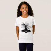 Harry-Potter-Zauber | Immer Zitat-Silhouette T-Shirt (Vorne ganz)