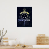 Harry Potter Zauber | Lumos Maxima Grafik Poster (Küche)