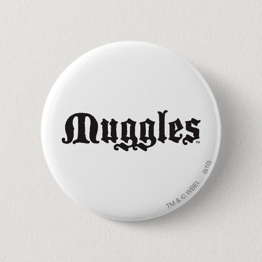 Harry Potter Zauber | Muggel Button (Vorderseite)