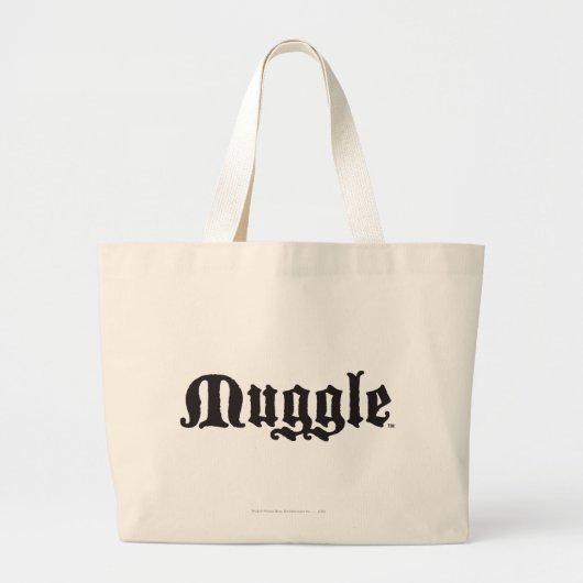 Harry Potter-Zauber | Muggle Jumbo Stoffbeutel (Vorne)