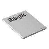 Harry-Potter-Zauber | Muggle Notizblock (angewinkelt)