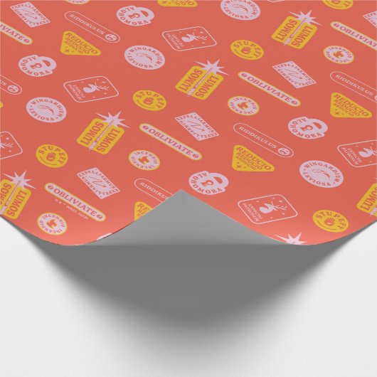 HARRY POTTER™ | Zauber Muster Geschenkpapier (Ecke)