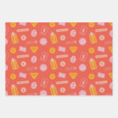 HARRY POTTER™ | Zauber Muster Geschenkpapier Set (Vorderseite 2)