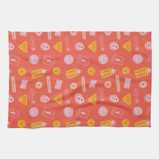 HARRY POTTER™ | Zauber Muster Geschirrtuch (Horizontal)