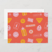 HARRY POTTER™ | Zauber Muster Postkarte (Vorne/Hinten)