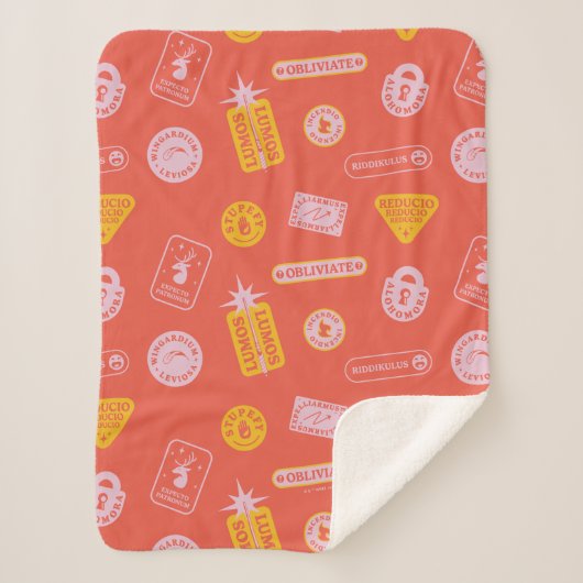 HARRY POTTER™ | Zauber Muster Sherpadecke (Vorderseite)