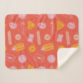 HARRY POTTER™ | Zauber Muster Sherpadecke (Vorderseite (Horizontal))